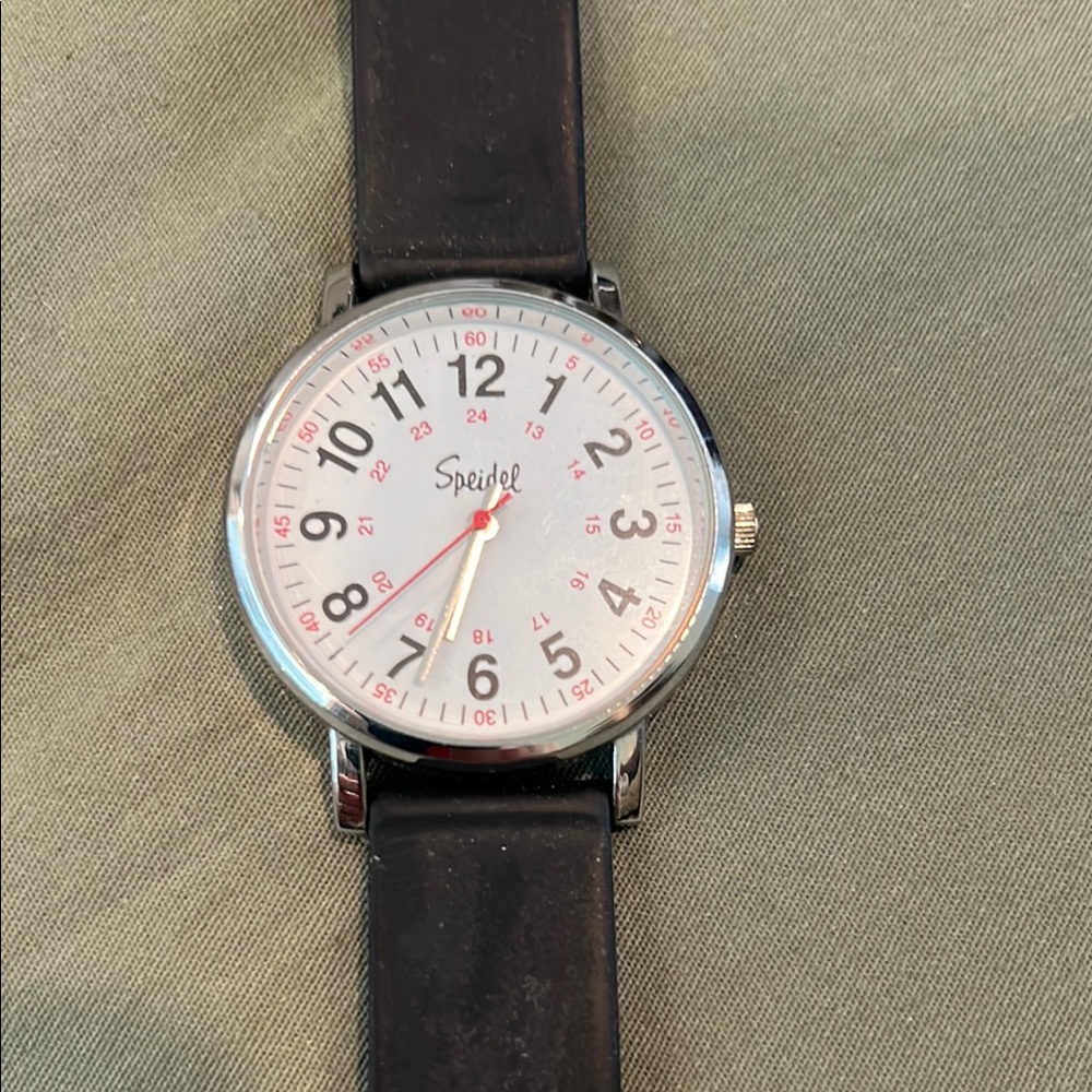 Speidel Black and White Watch